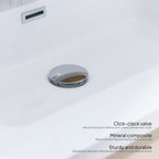 Atena - Conjunto de Casa de Banho Suspenso - Disponível em 60, 80, 100 e 120 cm - Várias Cores