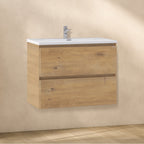 Atena – Móvel de Lavatório Suspenso com Gaveta Soft-Close | Vários Tamanhos e Cores