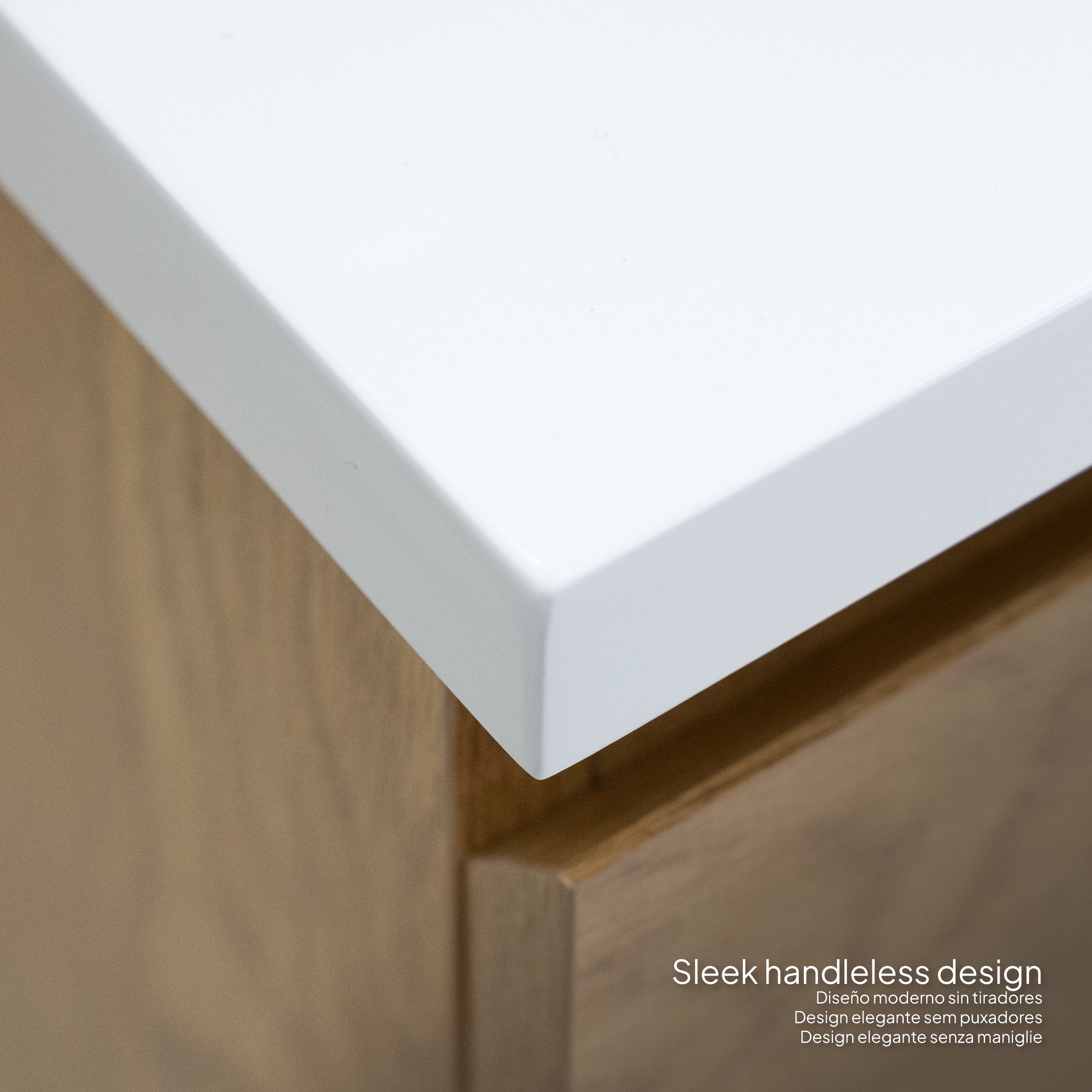 Atena – Móvel de Lavatório Suspenso com Gaveta Soft-Close | Vários Tamanhos e Cores