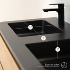 Atena – Móvel de Lavatório Suspenso com Gaveta Soft-Close | Vários Tamanhos e Cores