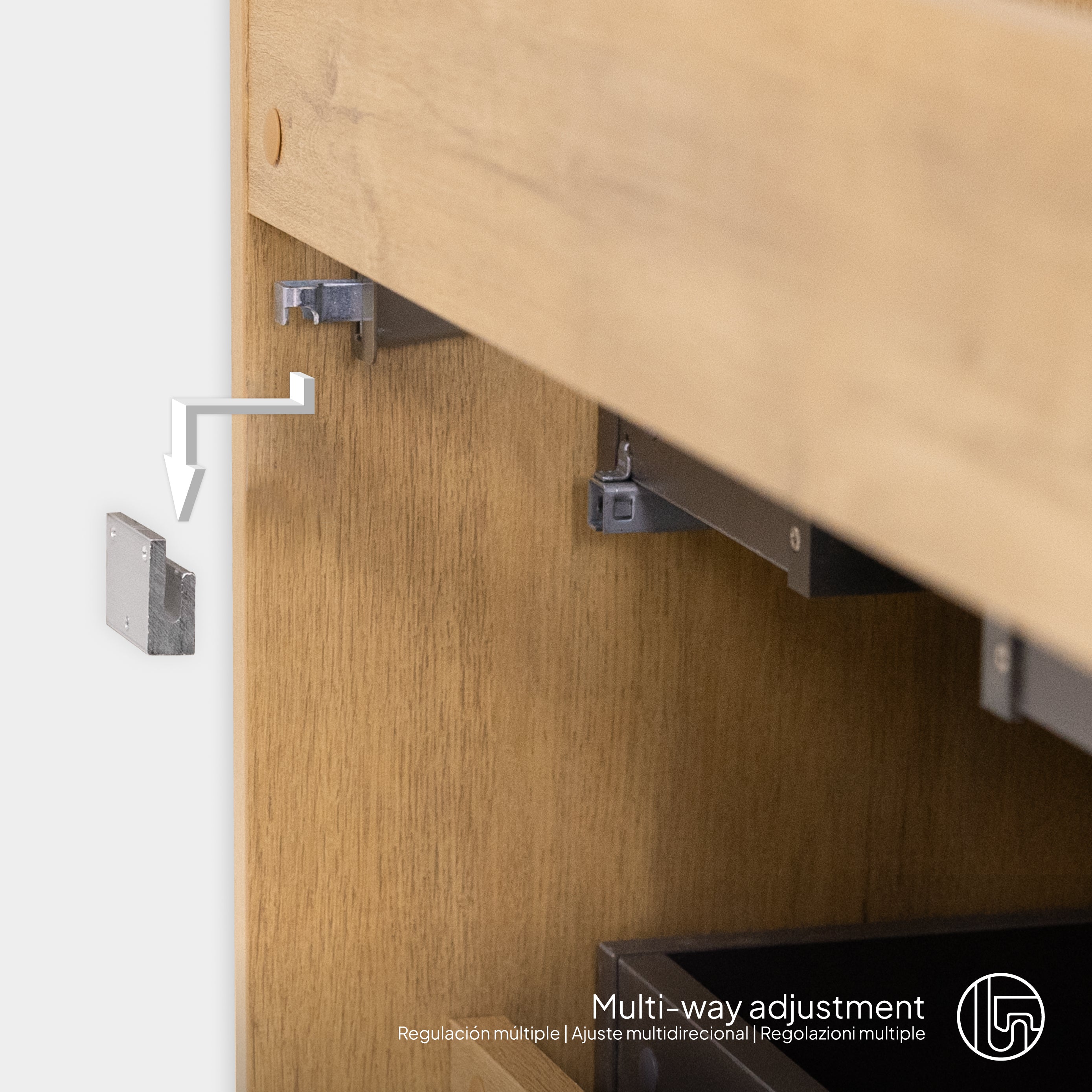 Atena – Móvel de Lavatório Suspenso com Gaveta Soft-Close | Vários Tamanhos e Cores