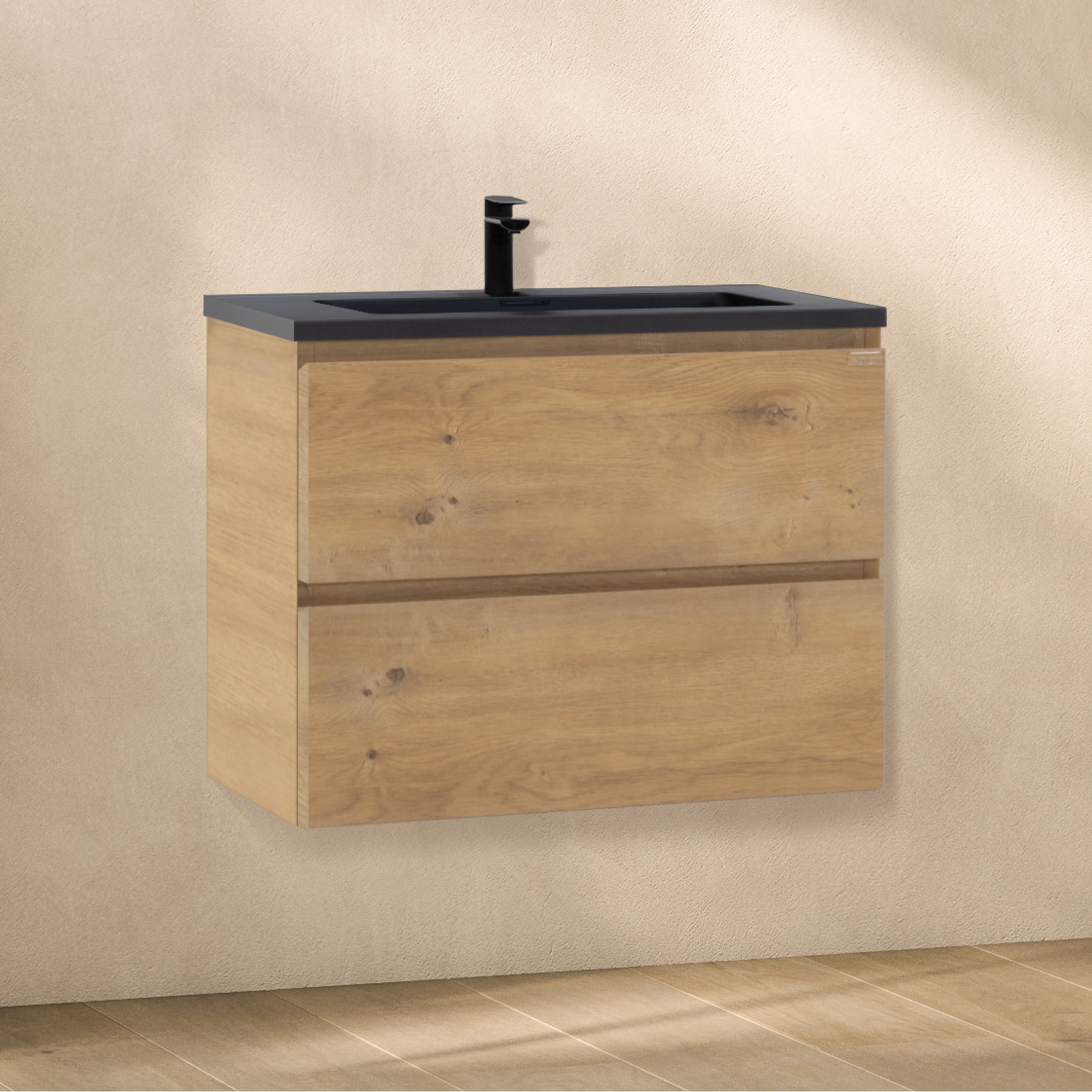 Atena – Móvel de Lavatório Suspenso com Gaveta Soft-Close | Vários Tamanhos e Cores