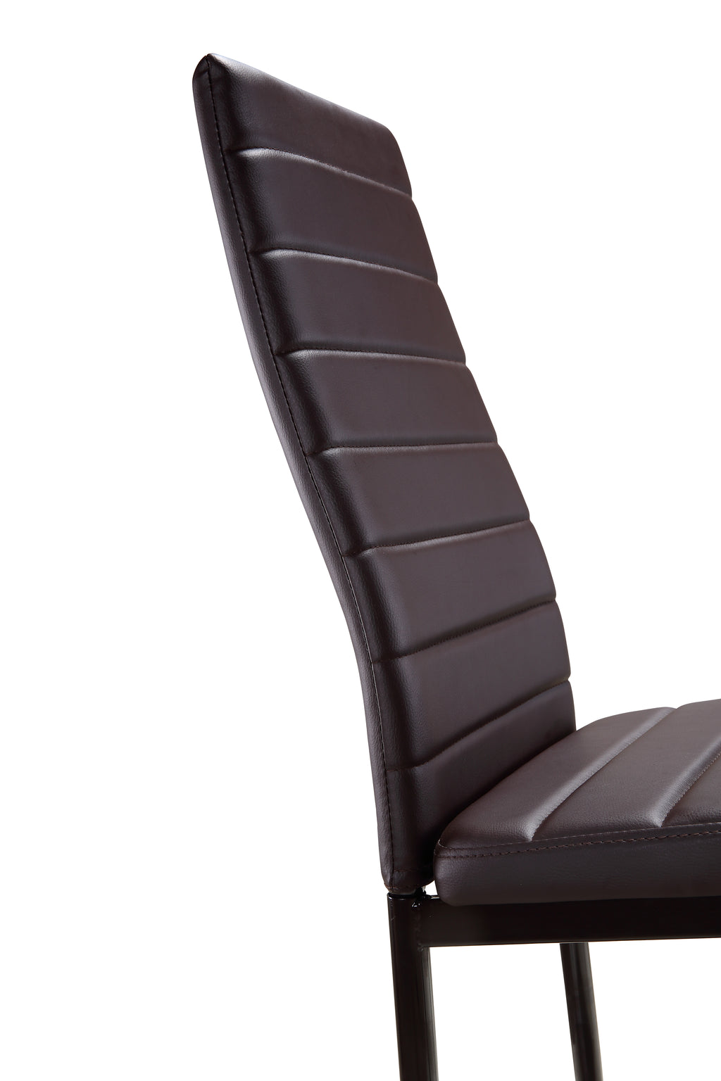 SHIRLEY - Conjunto de cadeiras de refeição em pele