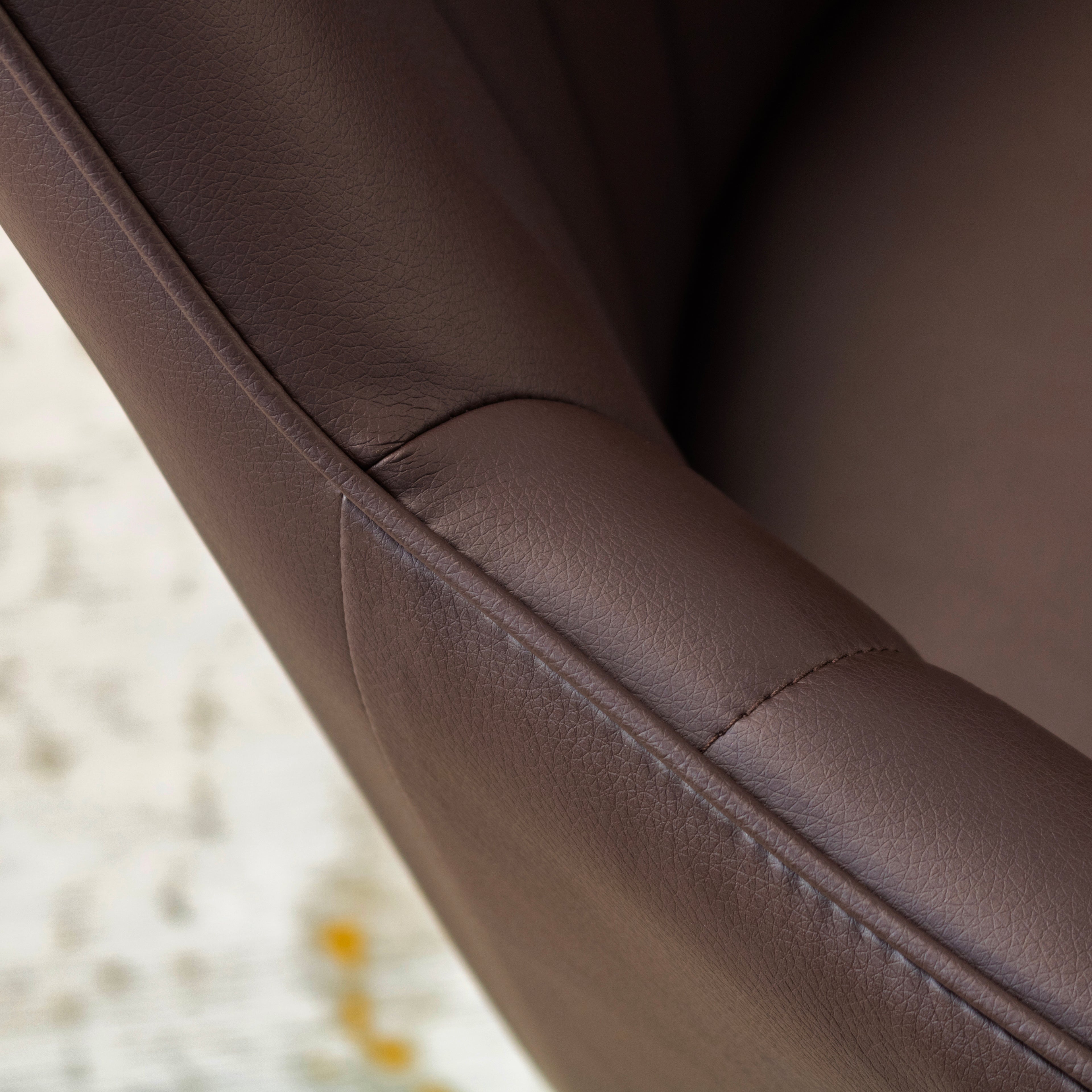 DAHLIA - Conjunto de cadeiras de Refeição em tecido PU ou Veludo