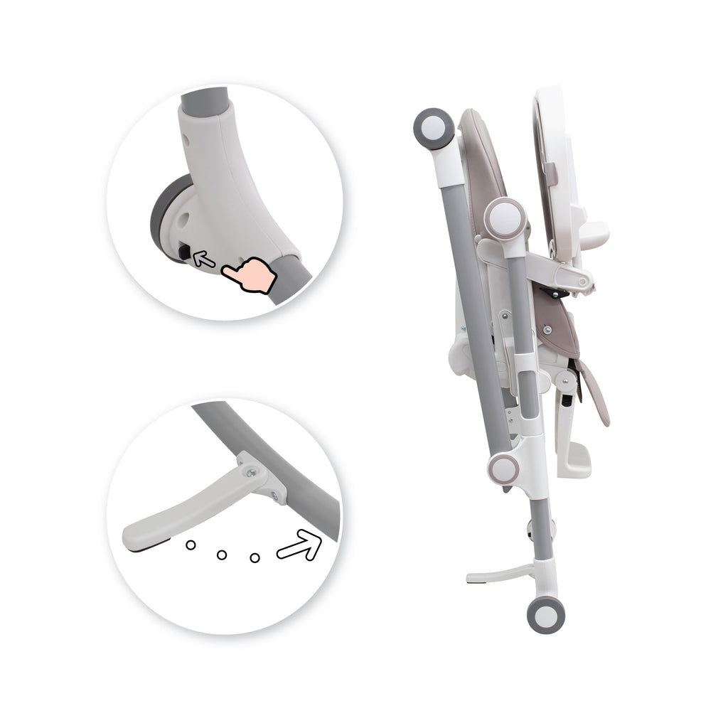 HUGO - Cadeira alta para bebé