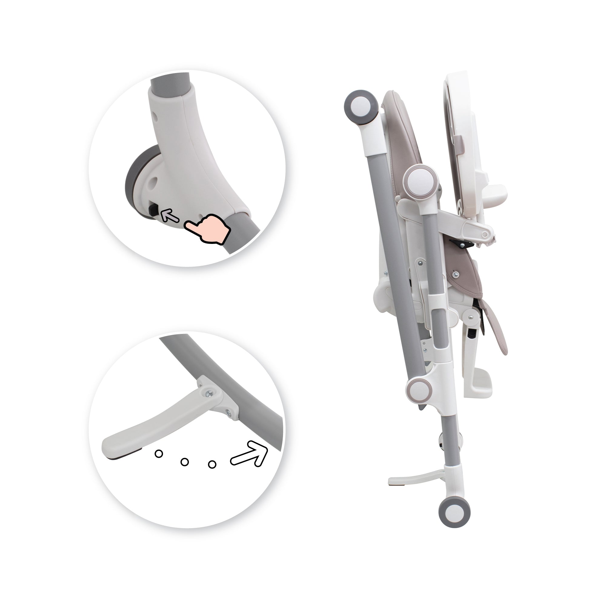 HUGO - Cadeira alta para bebé