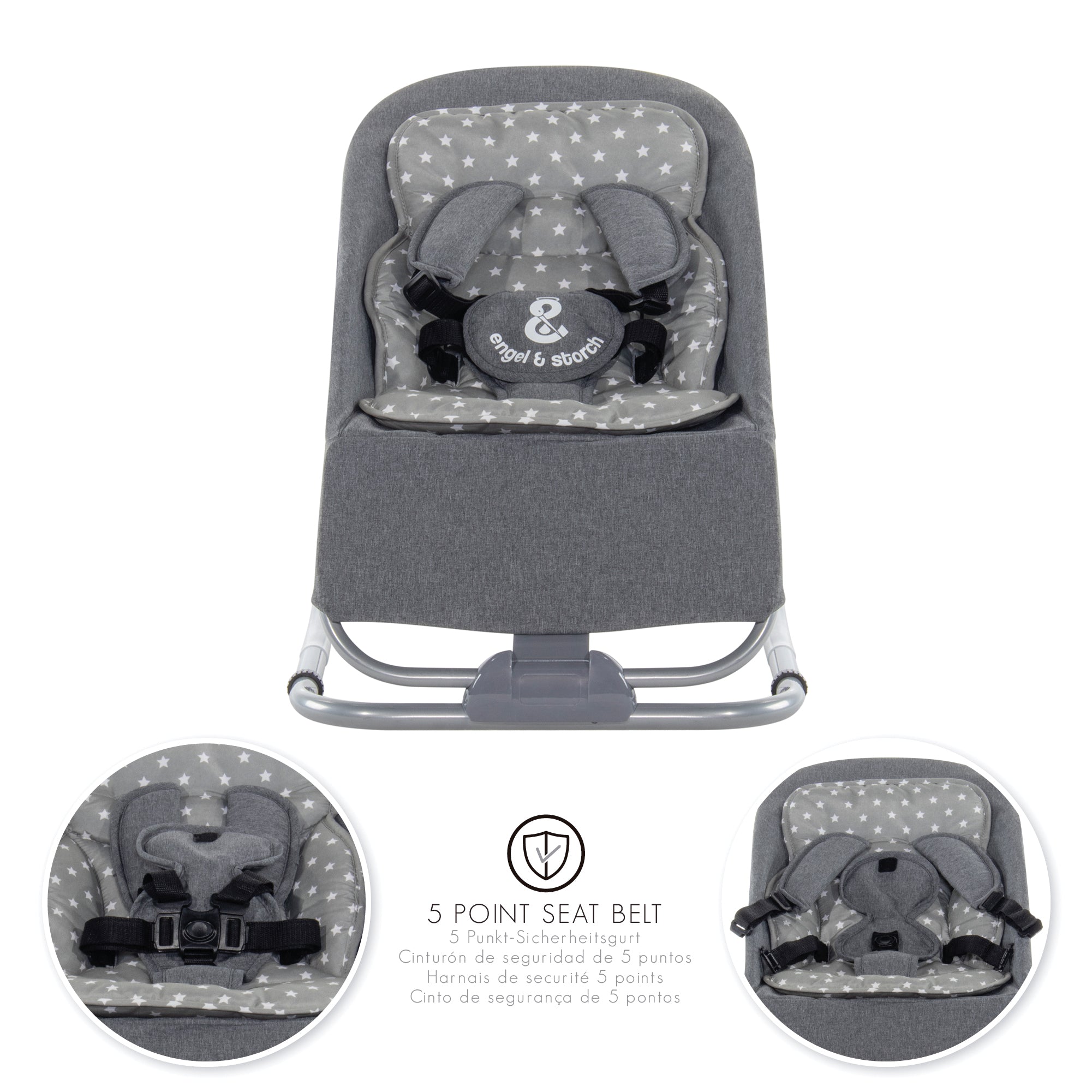 VIENO - Espreguiçadeira para Bebé