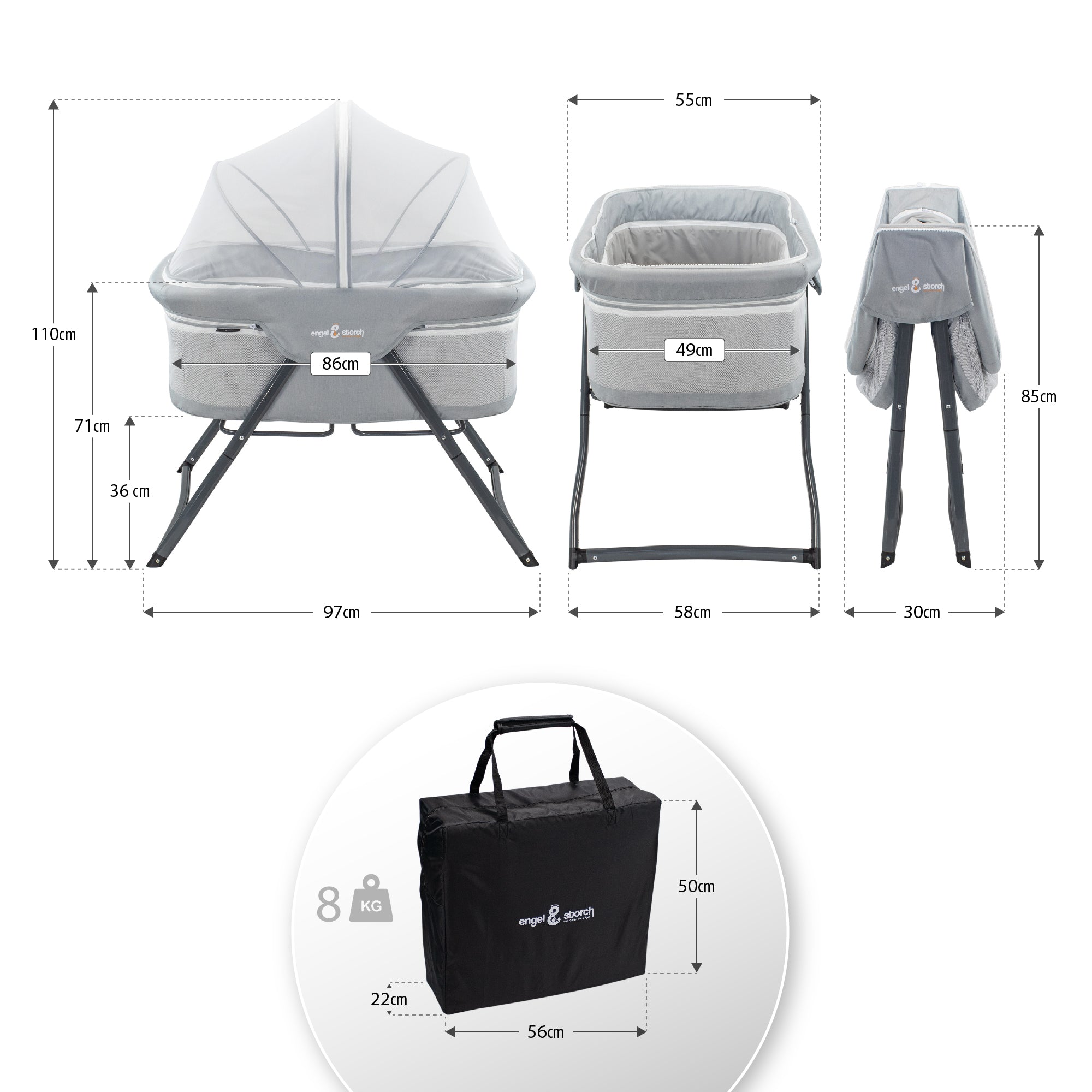 BEBITO - Berço para bebé