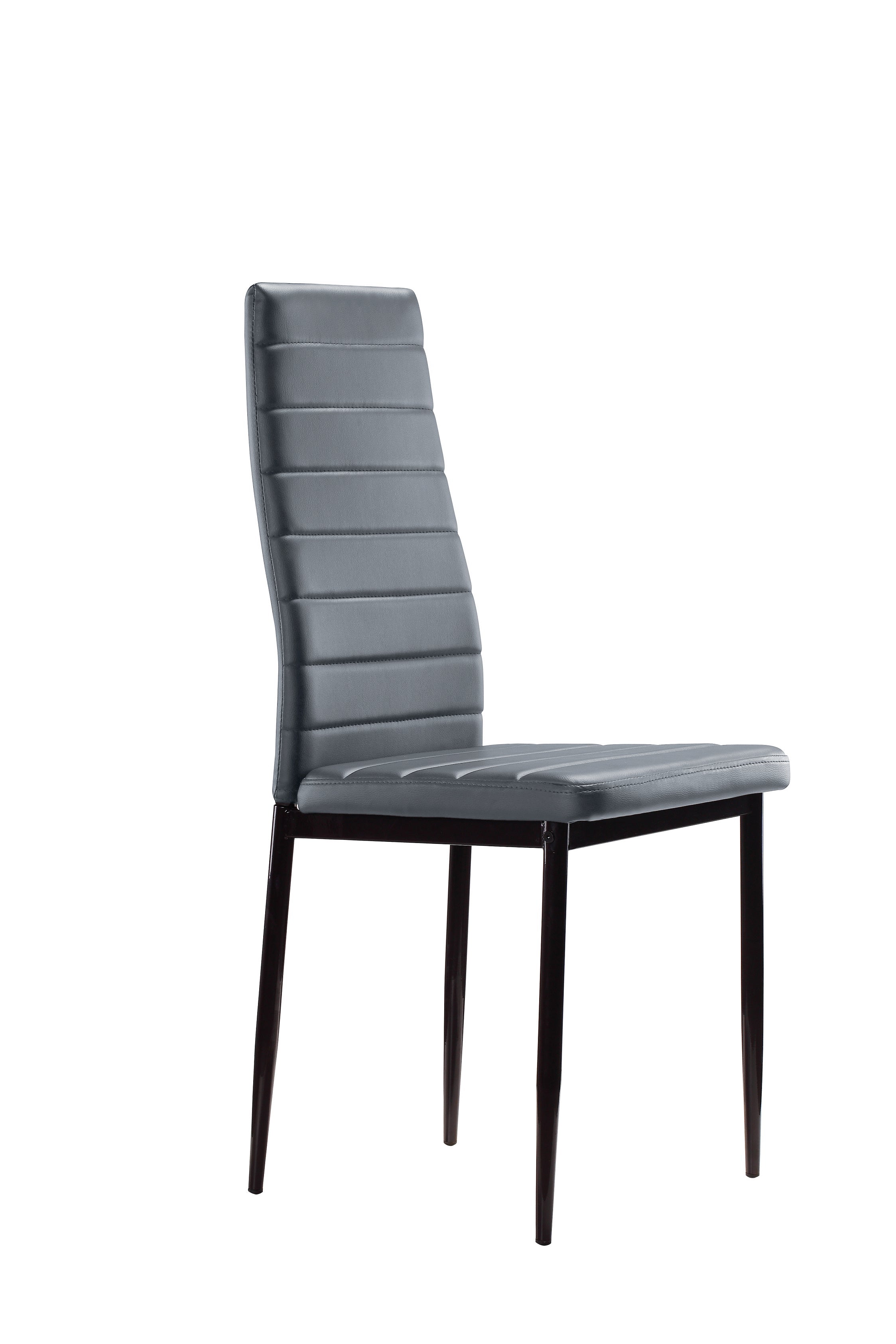 SHIRLEY - Conjunto de cadeiras de refeição em pele