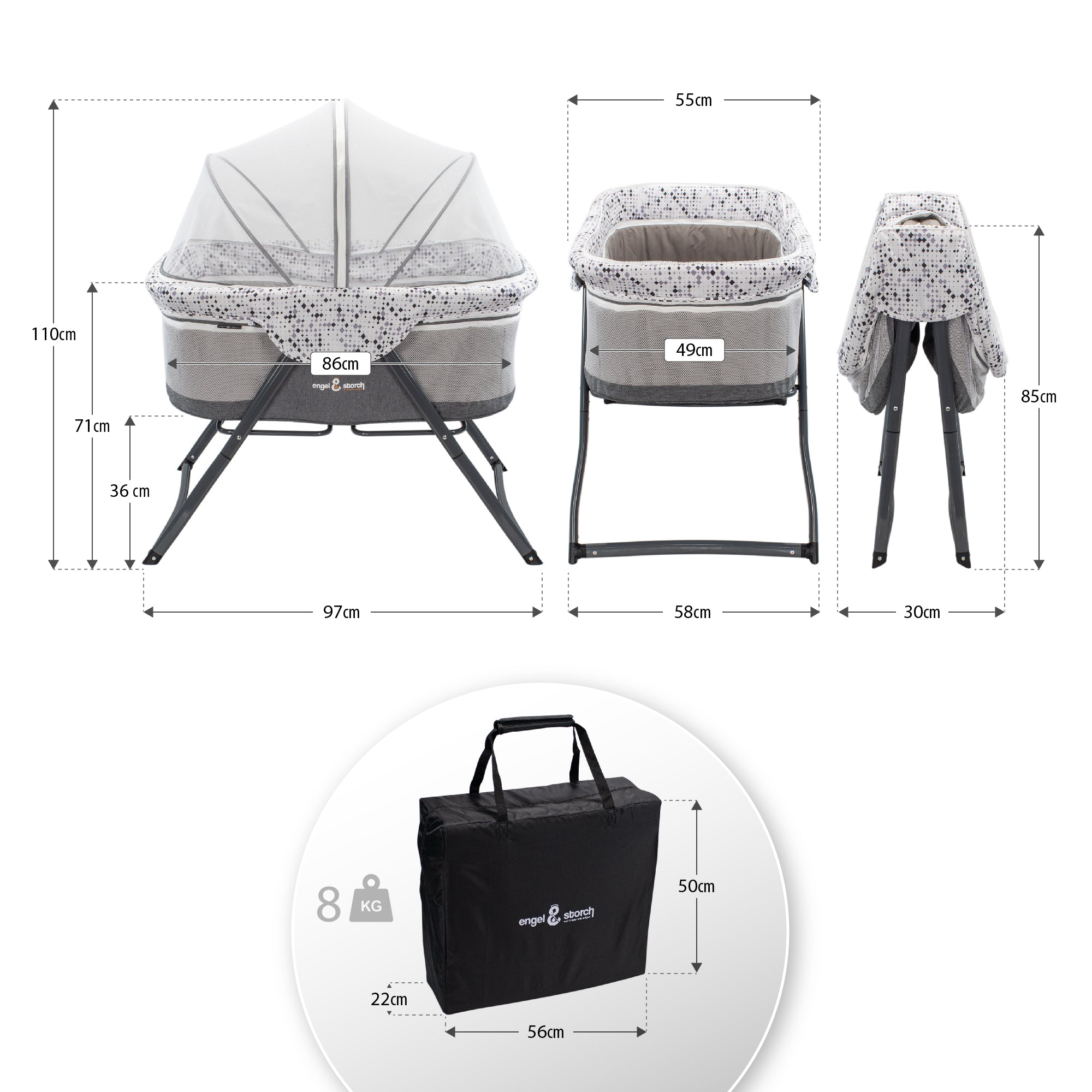 BEBITO - Berço para bebé