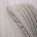 DAHLIA - Conjunto de cadeiras de Refeição em tecido PU ou Veludo