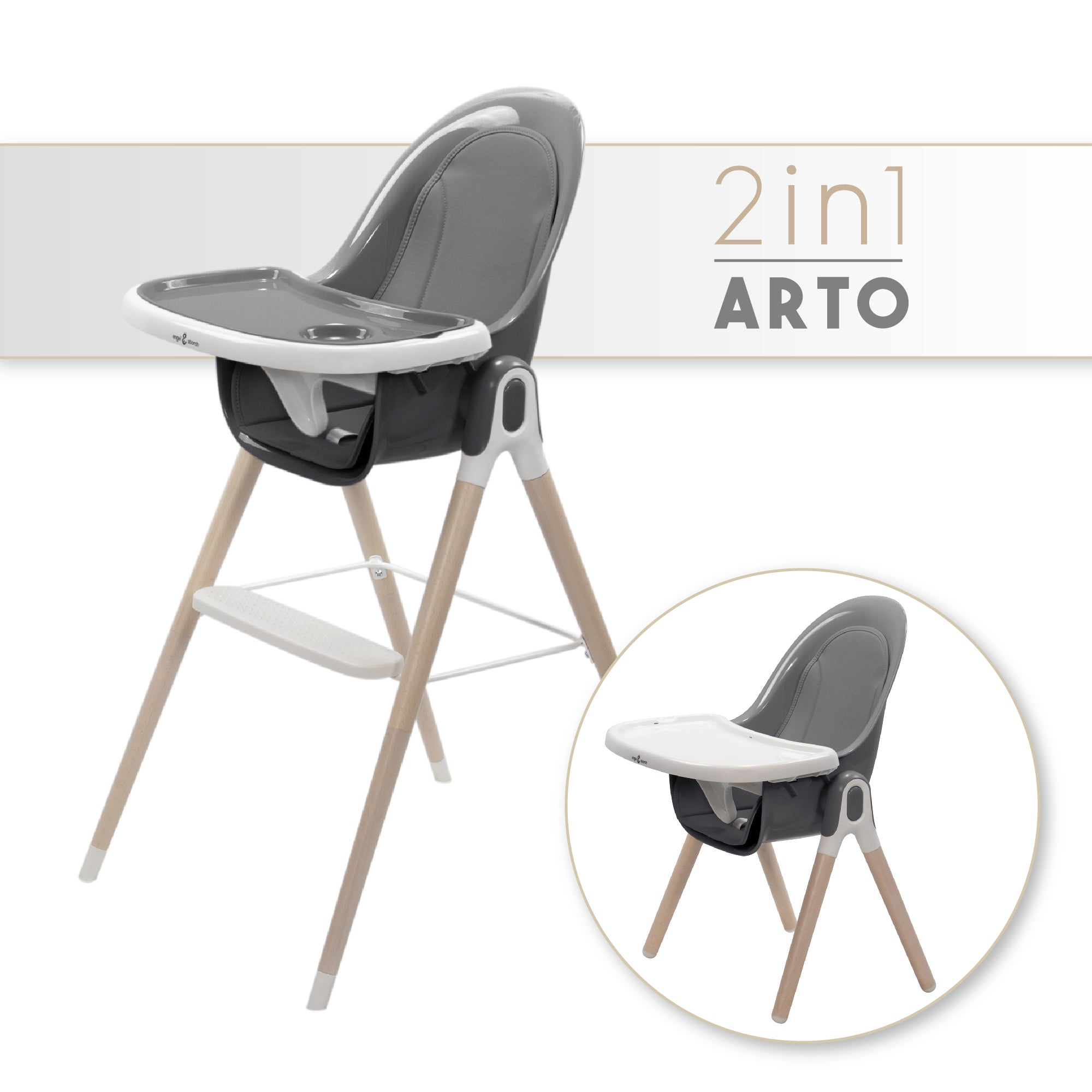 ARTO - Cadeira de Bebé 2 em 1