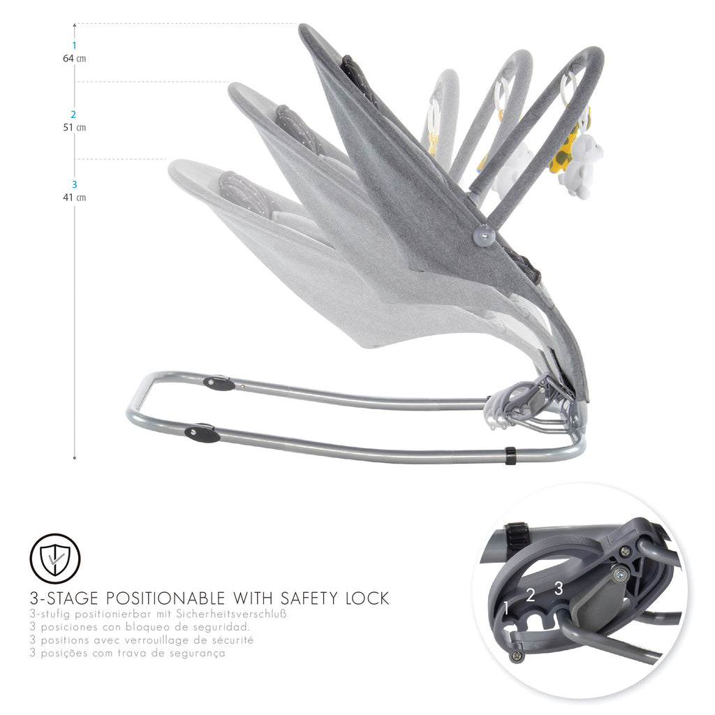 VIENO - Espreguiçadeira para Bebé