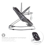 VIGO - Espreguiçadeira & Berço com Cobertura e Arco de Brincar Removivél