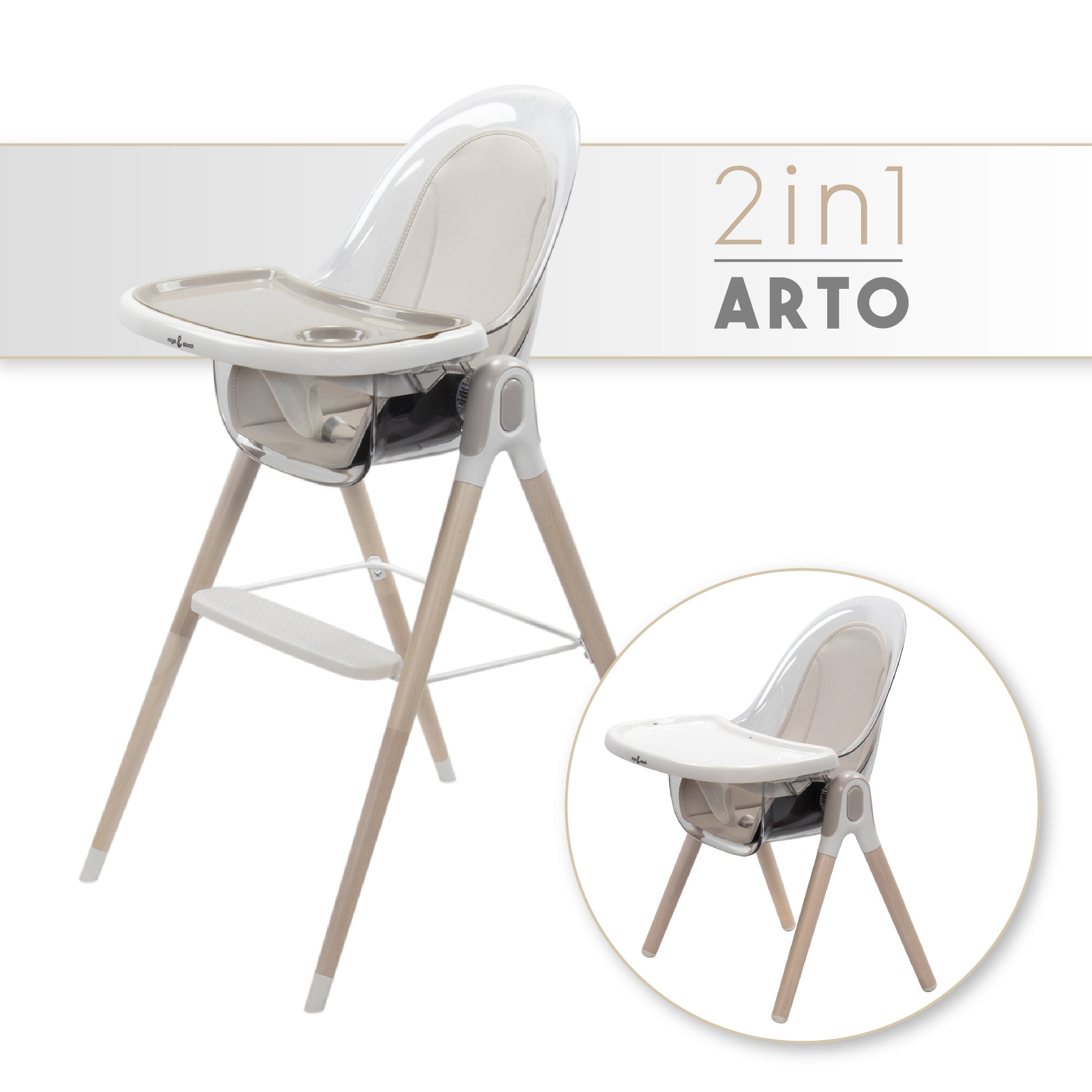 ARTO - Cadeira de Bebé 2 em 1