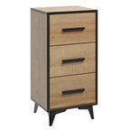 REIMS – Aparador em Carvalho ou Nogueira com Preto | K3SW