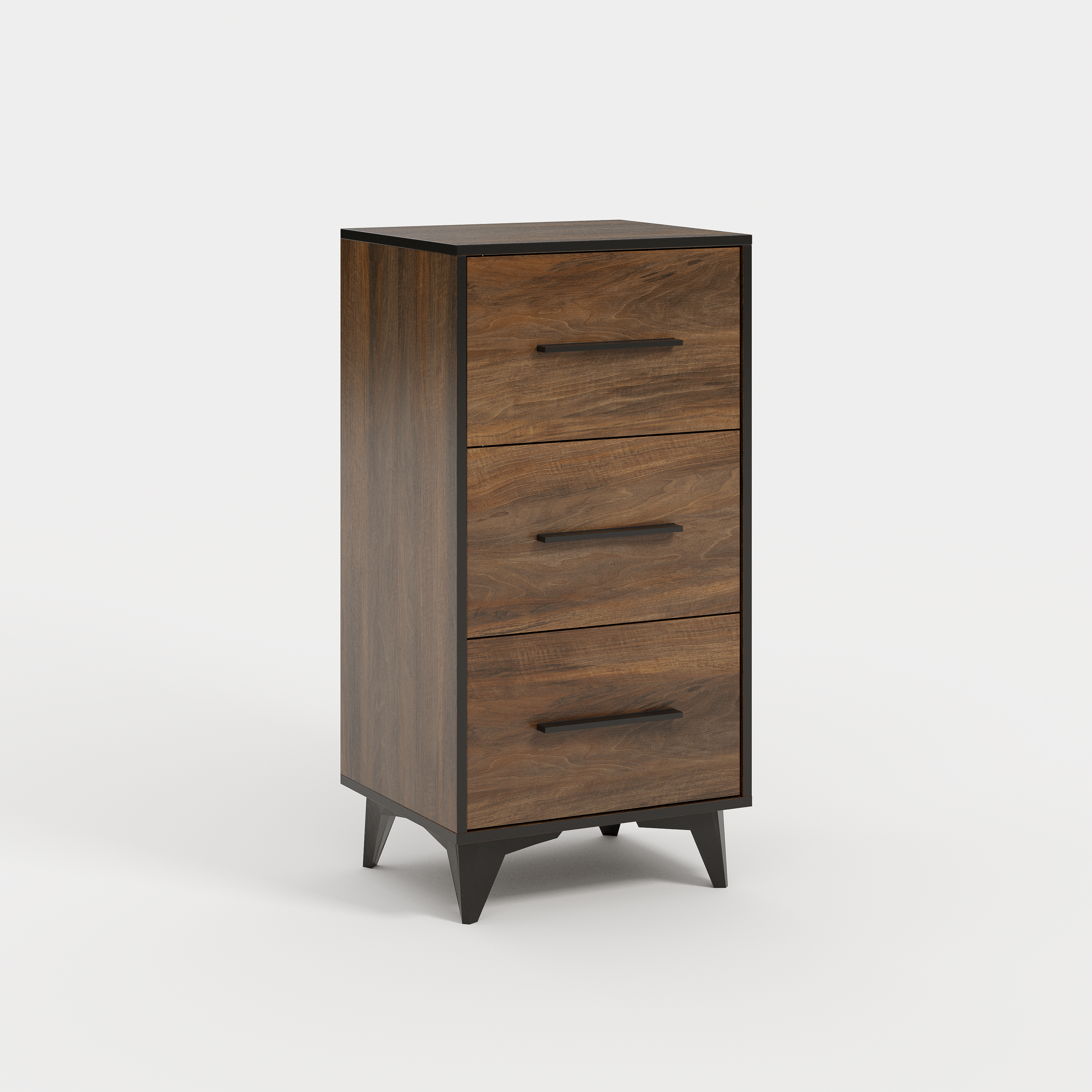 REIMS – Aparador em Carvalho ou Nogueira com Preto | K3SW