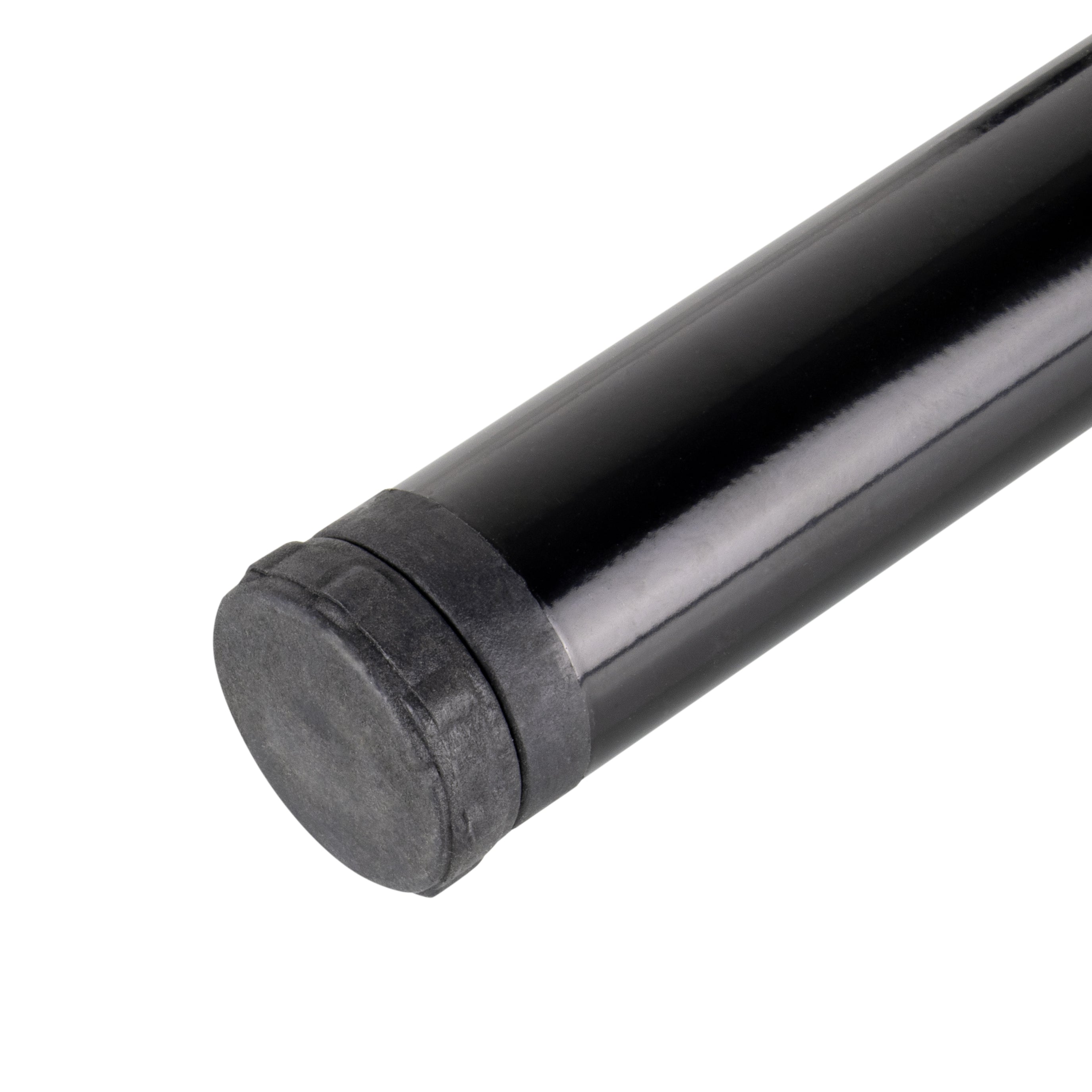 Pé Metálico de Apoio em T (Preto), 30 cm, Regulável, para Móveis, Estrados e Camas