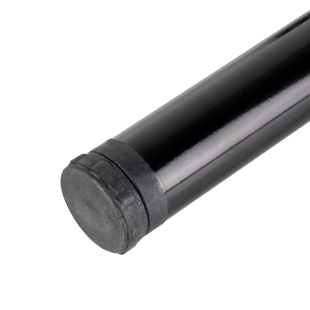 Pé Metálico de Apoio em I Regulável 15 cm Preto para Móveis, Estrados e Camas