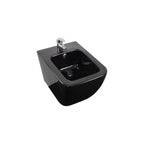 CUBE - Bidé branco suspenso inclui torneira misturadora