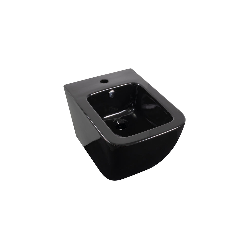 CUBE - Bidé branco suspenso inclui torneira misturadora