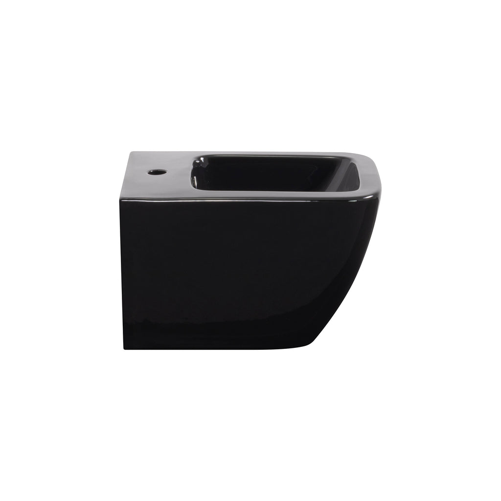 CUBE - Bidé branco suspenso inclui torneira misturadora