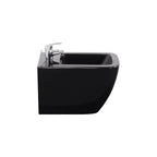 CUBE - Bidé branco suspenso inclui torneira misturadora