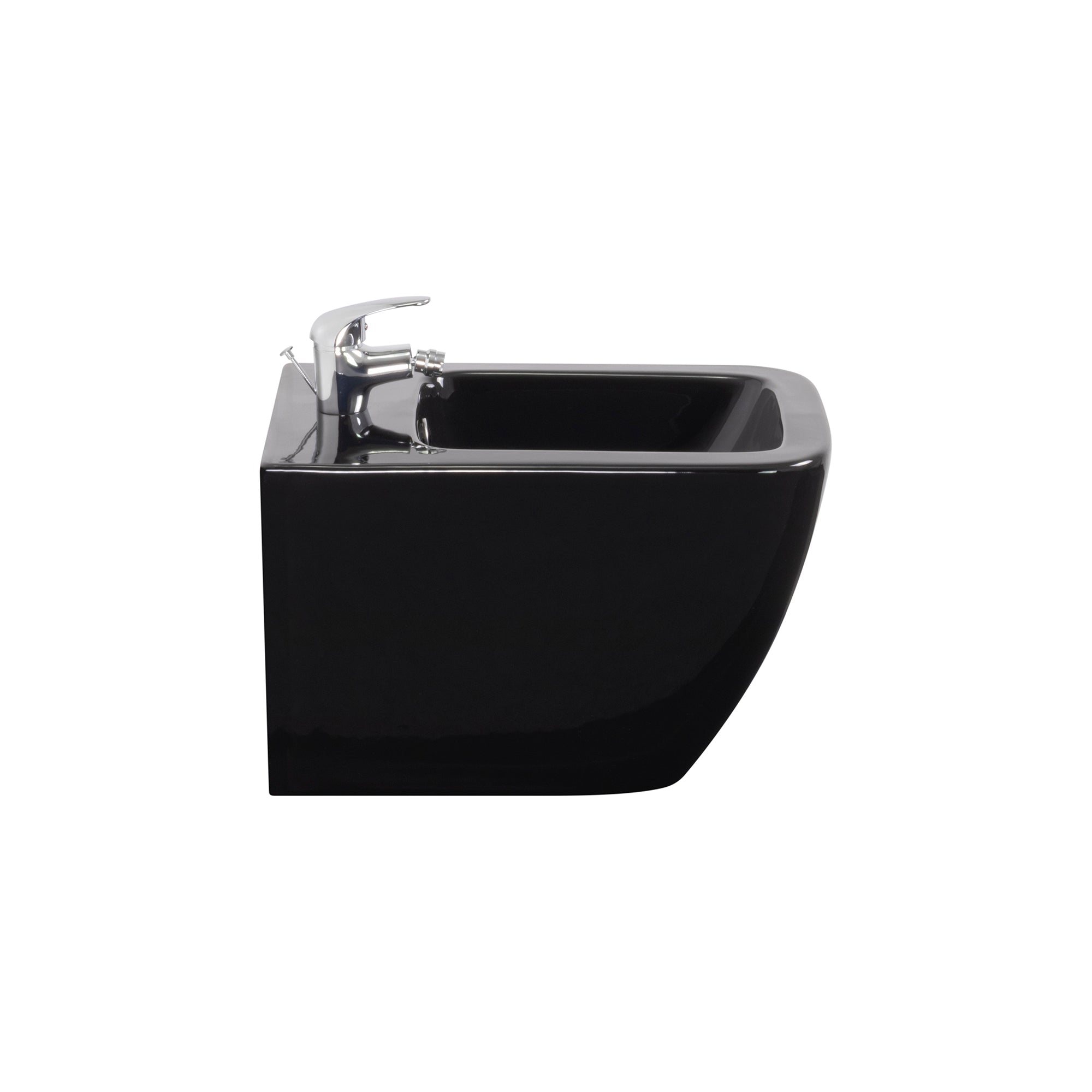 CUBE - Bidé branco suspenso inclui torneira misturadora