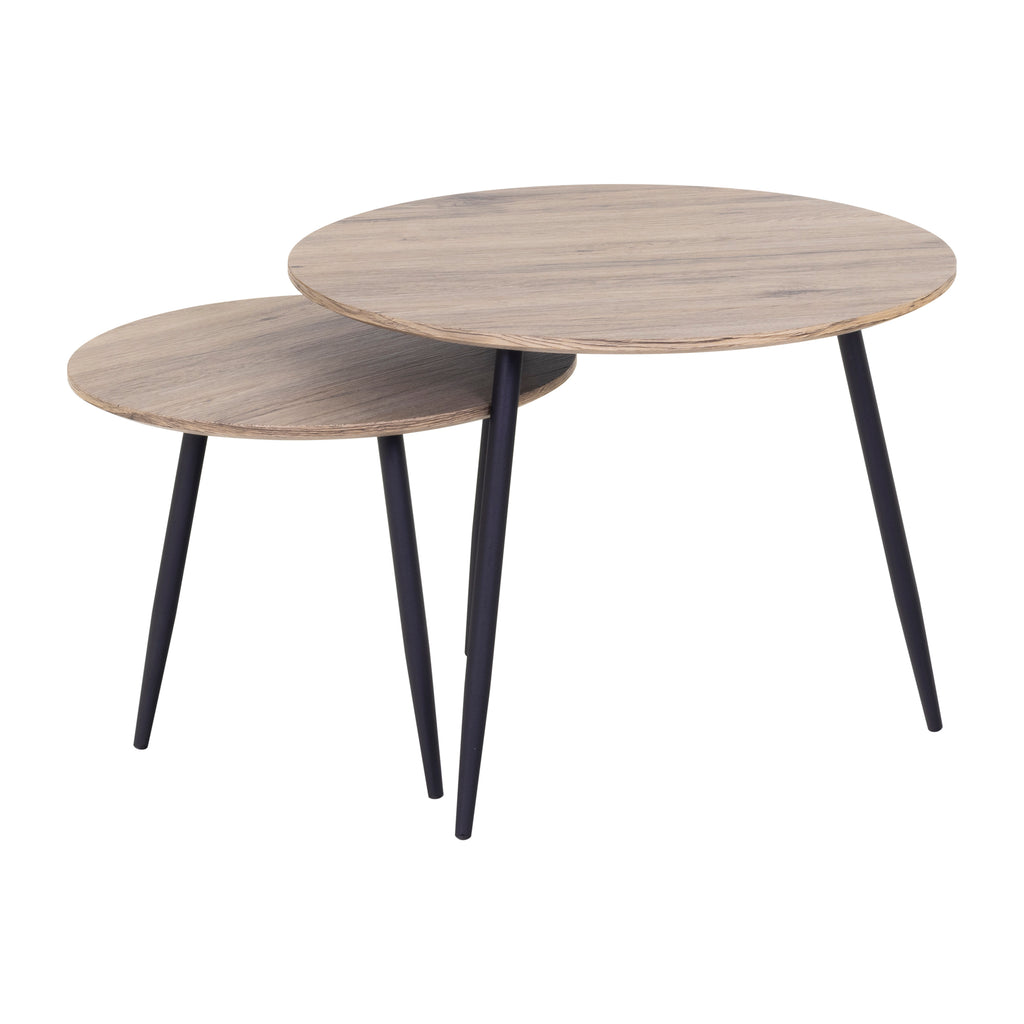 TRISTAN - Conjunto de Mesas de Centro/Apoio