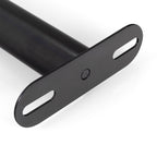 Pé Metálico em T Regulável 18,5–32,5 cm para Móveis e Estrados, até 180 kg, Preto