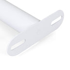 Pé Metálico em T Regulável 18,5–32,5 cm para Móveis e Estrados, até 180 kg, Branco