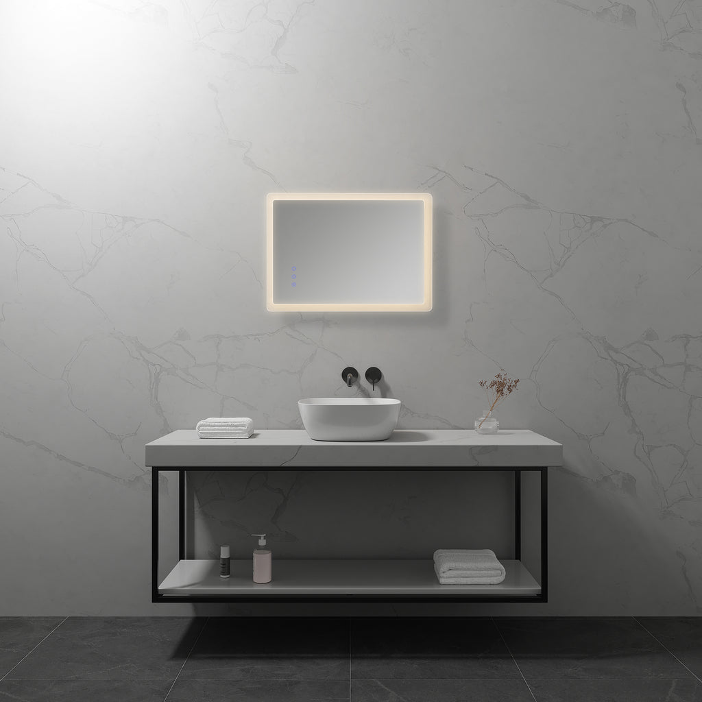 MELLOW - Espelho de Casa de Banho Retangular com Luz LED