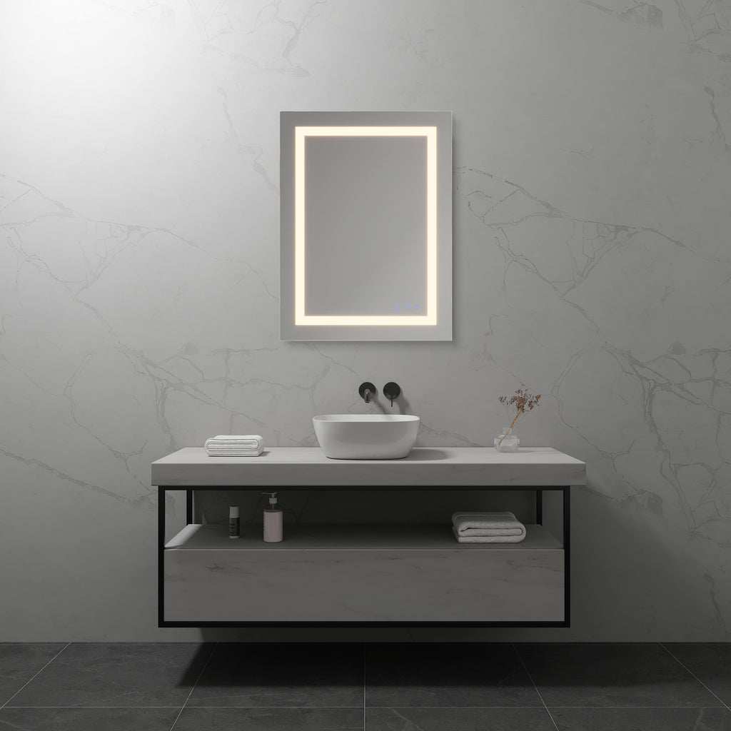 OBLONG - Espelho de Casa de Banho Retangular com Iluminação LED