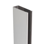 Perfil de compensação para painel de duche walk-in em aço inoxidável 304 inox 8K