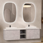 Indra - Conjunto de Casa de Banho Suspenso Duplo - Disponível em 150 cm