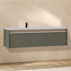 Nereia – Móvel de Lavatório Suspenso 120 cm com Gaveta Soft-Close