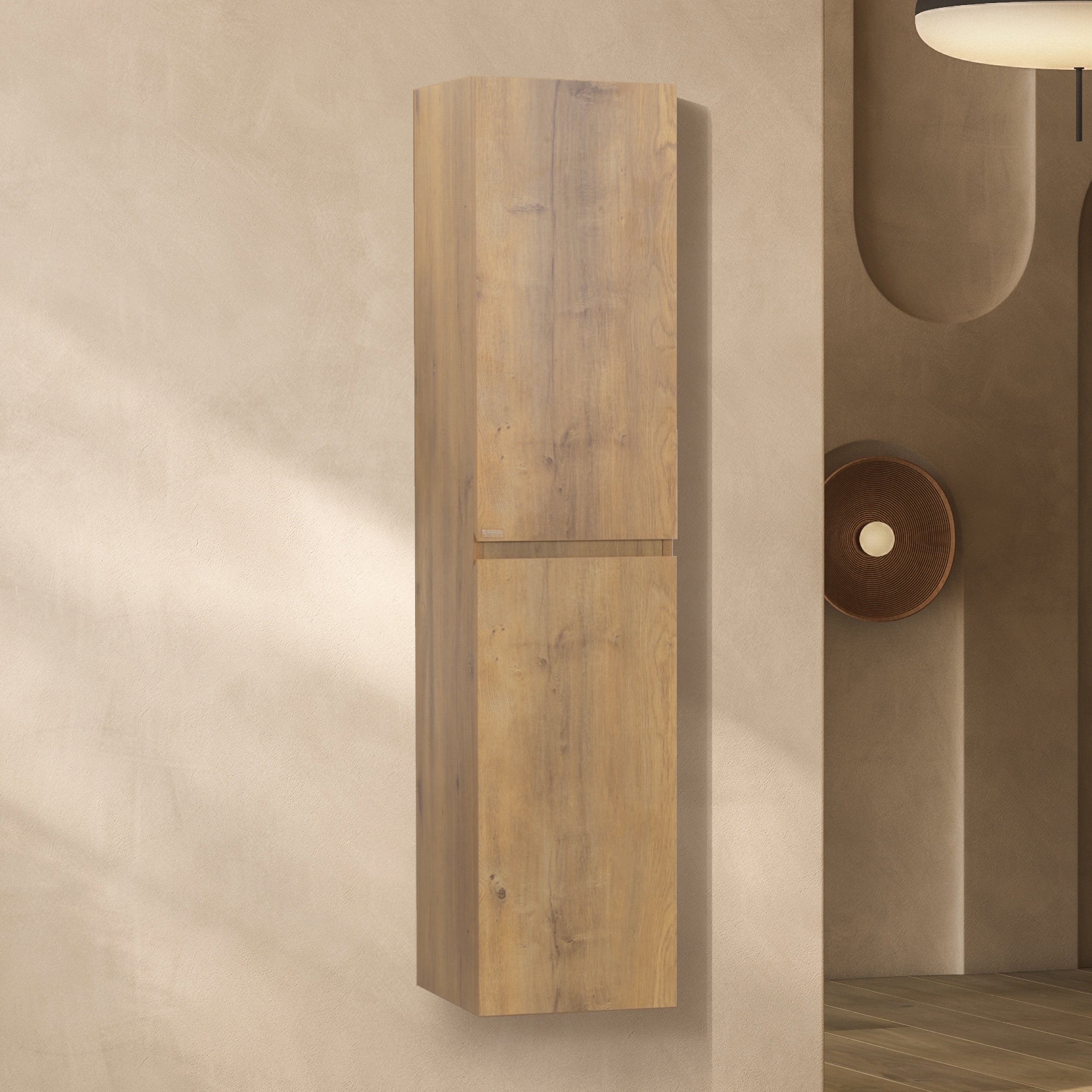 Atena – Coluna Lateral de Casa de Banho com Soft-Close | 2 Cores