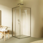 DORA - Cabine de duche com portas de correr em vidro temperado
