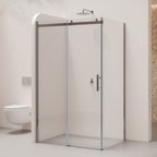 VIOLA - Cabine de duche com porta de correr em vidro temperado de 8mm com altura de 200cm