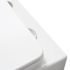 ADIGE - Sanita suspensa sem aro interno - tampa de fecho suave incluída