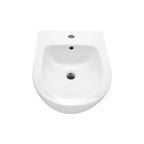 FRANCO - Bidé branco suspenso inclui torneira misturadora