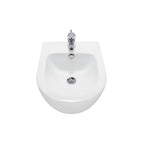 FRANCO - Bidé branco suspenso inclui torneira misturadora