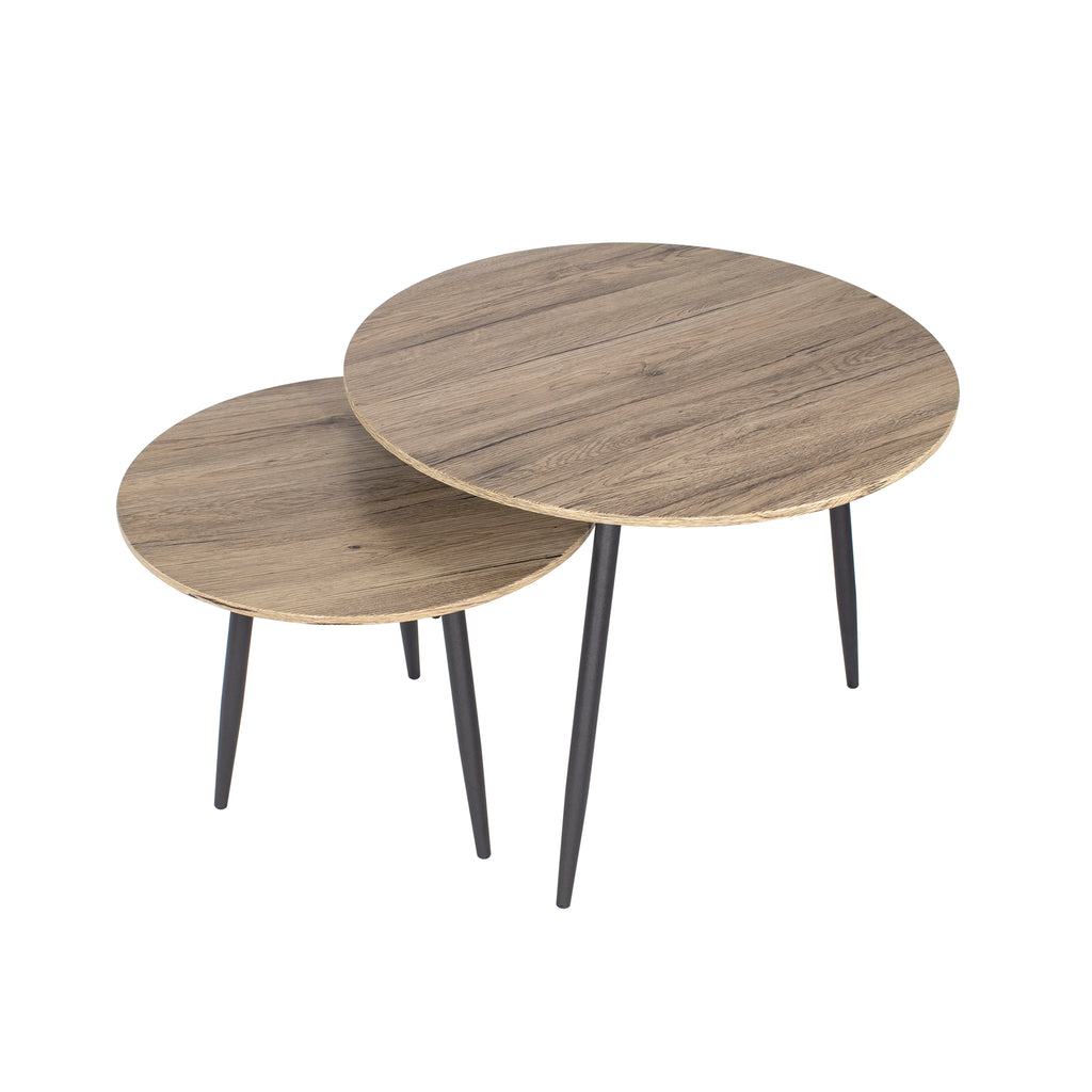 TRISTAN - Conjunto de Mesas de Centro/Apoio