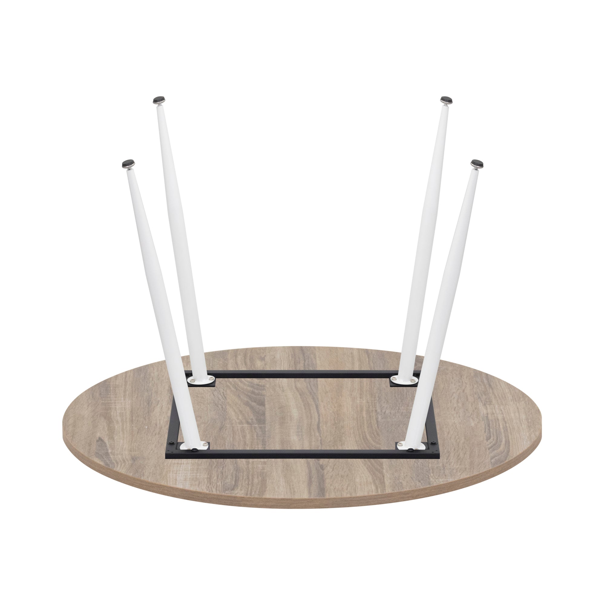 CORIN - Mesa de jantar com tampo de melamina