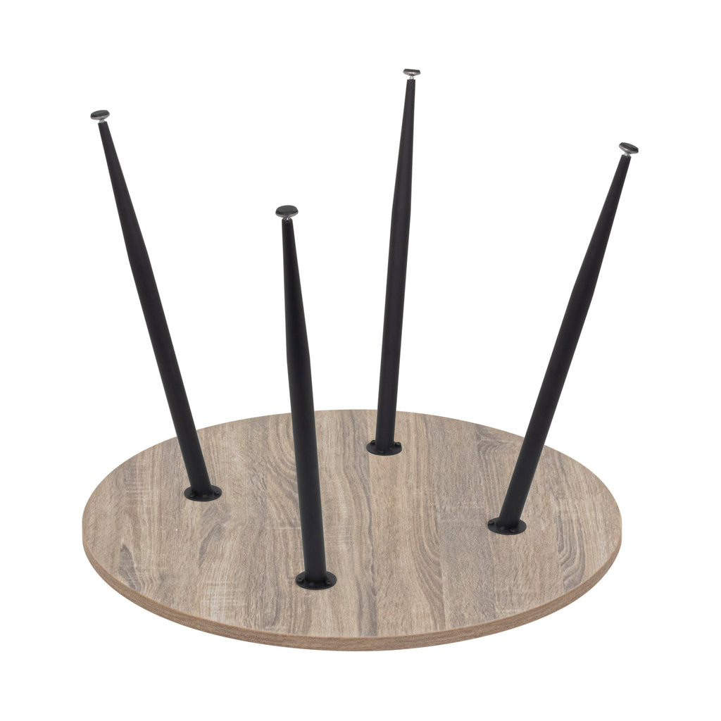 CORIN - Mesa de jantar com tampo de melamina