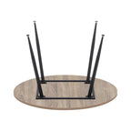 CORIN - Mesa de jantar com tampo de melamina