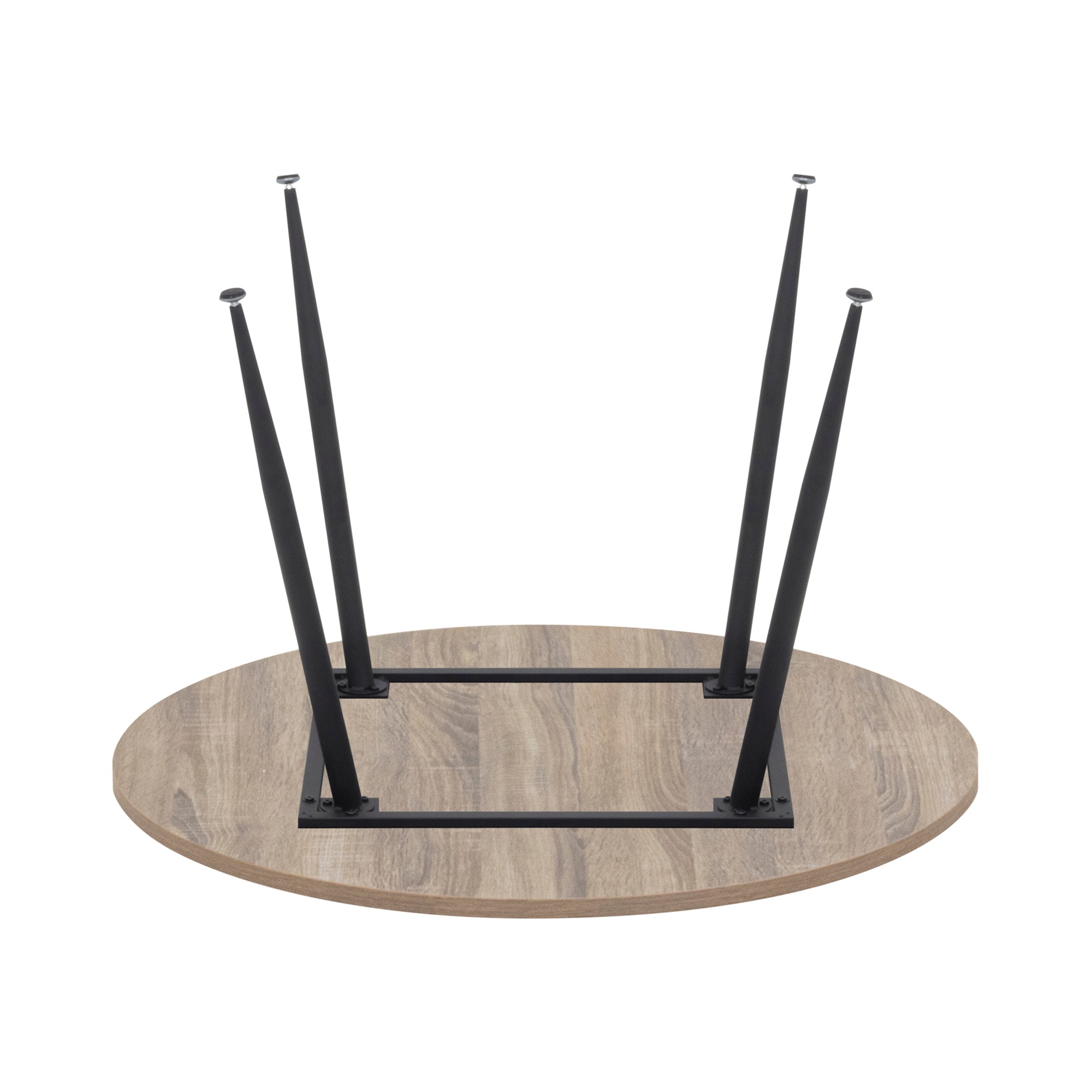 CORIN - Mesa de jantar com tampo de melamina