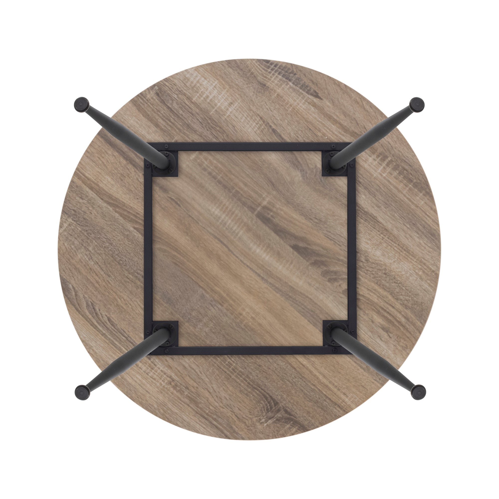 CORIN - Mesa de jantar com tampo de melamina