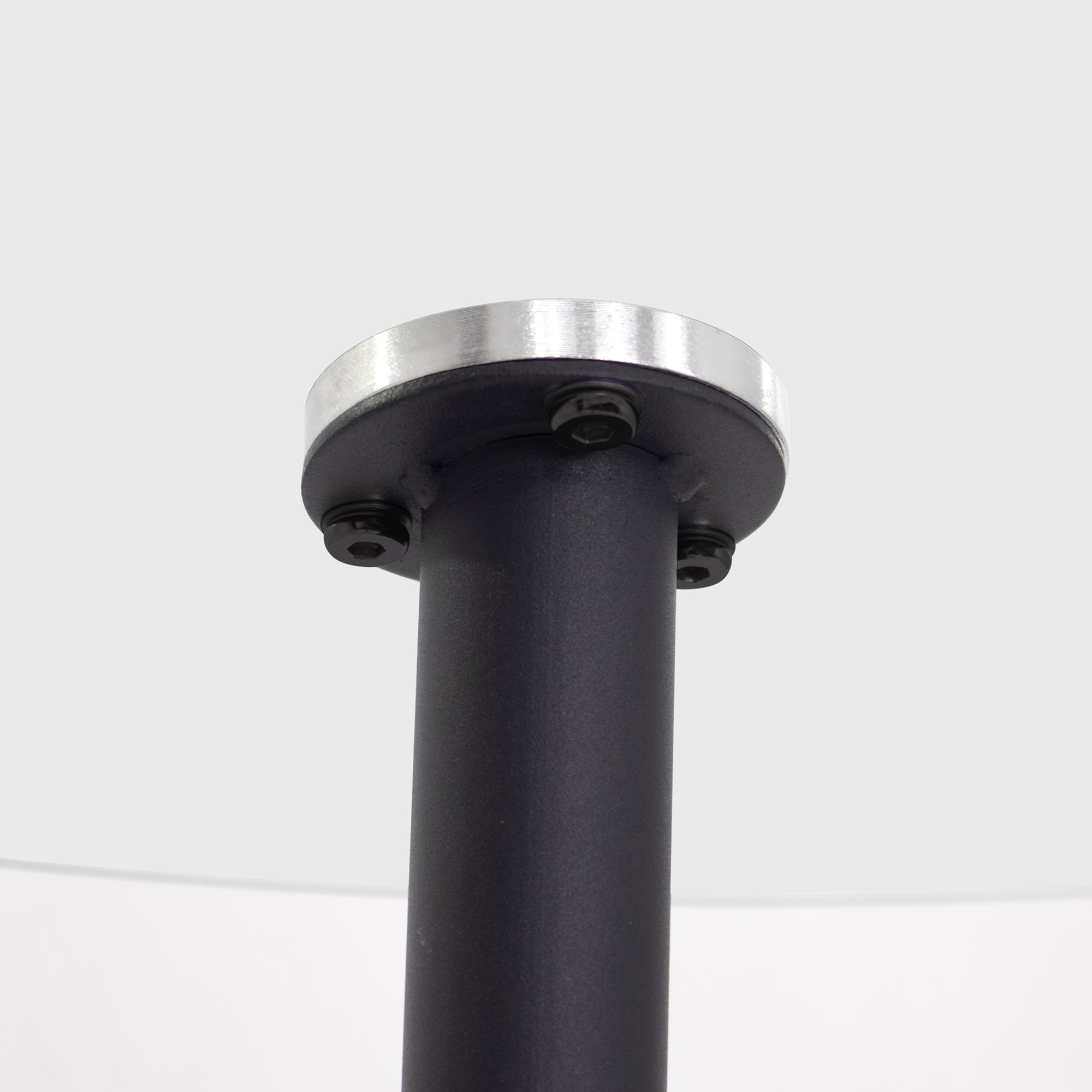 CORIN - Mesa de jantar com tampo de vidro