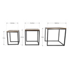 MINGUS - Conjunto de 3 mesas de apoio